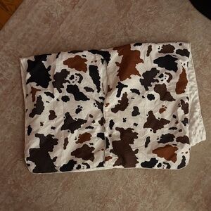 Cow Print Blanket